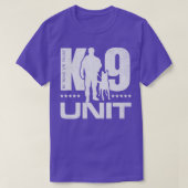 K9 Eenheid Politiedienst Malinois (5) T-shirt (Design voorkant)