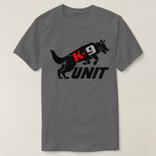 K9-EENHEID T-SHIRT (Design voorkant)