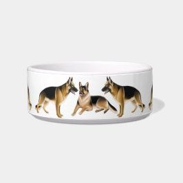 K9 German Shepherd Dogs Pet Bowls Voerbakje