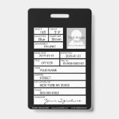 K9 Handler Badge (Achterkant)