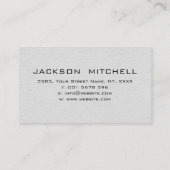 K9 Handler - K9 Officer- K9 Unit Visitekaartje (Achterkant)