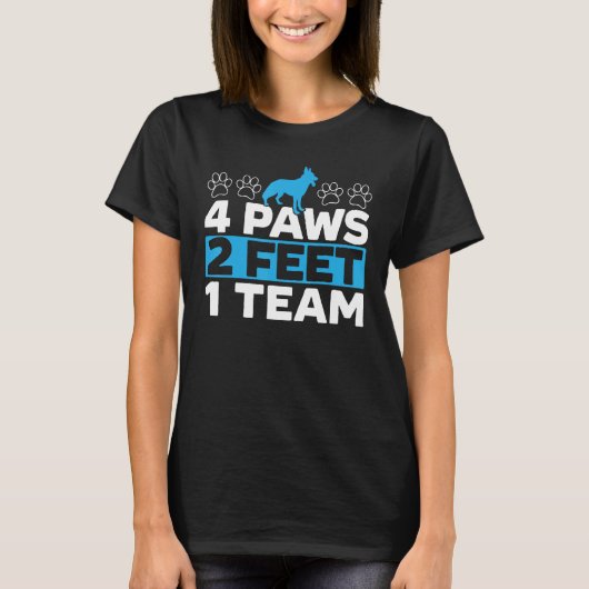 K9 Handler Police Dog Law Enforcement Police K9 Un T-shirt (Voorkant)