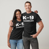 K9 Handler Police Dog Trainer K9 Functionaris T-shirt (Unisex)