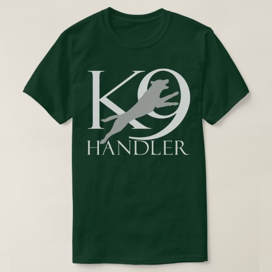 K9 Handler T-shirt (Design voorkant)