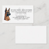 K9 Hond | Poot Visitekaartje (Voorkant / Achterkant)