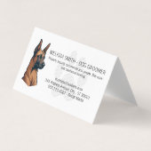 K9 Hond | Poot Visitekaartje (Voorkant)