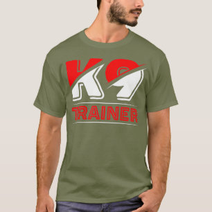 K9 Hond Trainer Hond Training Puppy Handler K-9 T-shirt