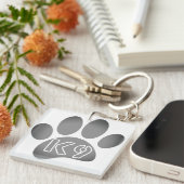 K9 Hondenliefhebbers Sleutelhanger (Voorkant Rechts)