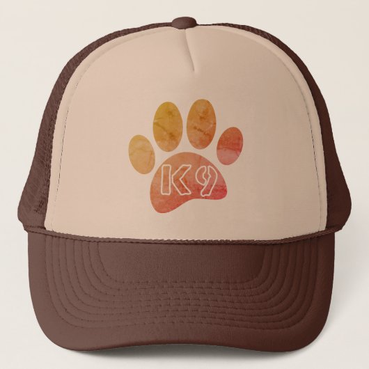 K9 Hondenliefhebbers Trucker Pet (Voorkant)