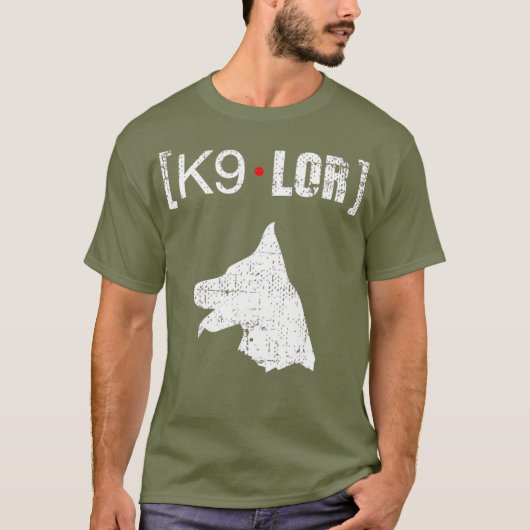 K9 LOR PD Greene County Dog T-shirt (Voorkant)