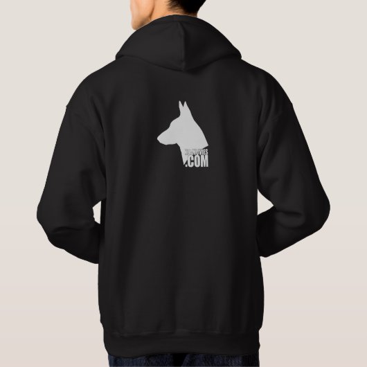 K9-Movies.com Hoodie Black (Achterkant)
