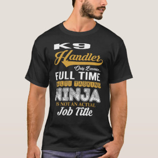 K9 MultiTasking met handler T-shirt