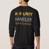 K9 Officer T-shirt (Achterkant)