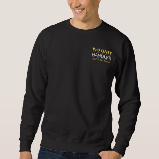 K9 Officer T-shirt (Voorkant)