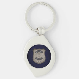 K9 Officier Sleutelhanger