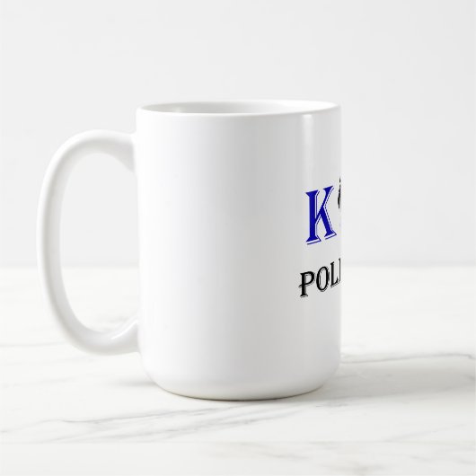 K9 Politie-eenheid Koffiemok (Links)