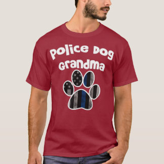 K9 politie Grandma Police Dog Grandma Sheriff T-shirt
