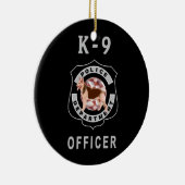 K9 Politie Keramisch Ornament (Rechts)