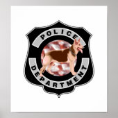 K9 Politie Poster (Voorkant)
