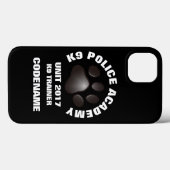 K9 POLITIEACADEMIE Case-Mate iPhone CASE (Achterkant (horizontaal))