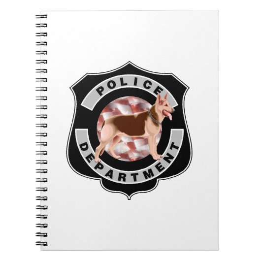 K9 Politieambtenaren Notitieboek (Voorkant)