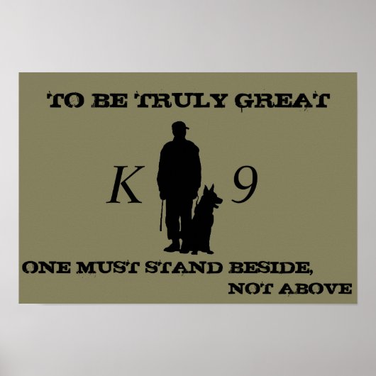 K9 poster (Voorkant)