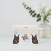 K9 Profiel Visitekaartje (Staand voorkant)