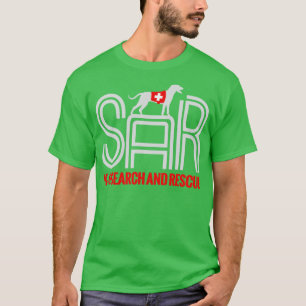 K9 SAR zoeken en redden (10) T-shirt