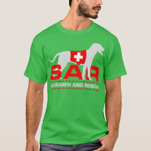 K9 SAR zoeken en redden (12) T-shirt
