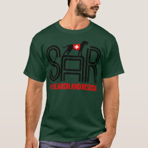 K9 SAR zoeken en redden (1) T-shirt