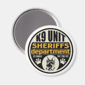 K9 Sheriff's Department Magneet (Voorkant / Achterkant)