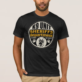K9 Sheriff's Department T-shirt