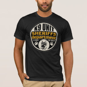 K9 Sheriff's Department T-shirt