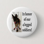 K9 Soldaten Button (Voorkant)