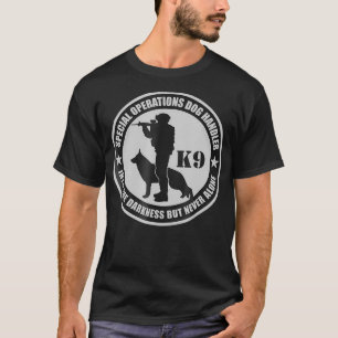 K9 Speciale bewerkingen Dog Handler T-shirt