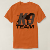 K9 Team German Shorthaired Pointer 2 T-shirt (Design voorkant)