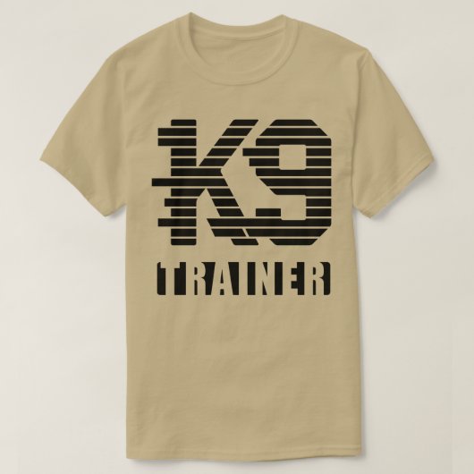 K9 Trainer 1 T-shirt (Design voorkant)