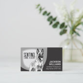 K9 Training - hondentrainer - hondengedragsdeskund Visitekaartje (Staand voorkant)