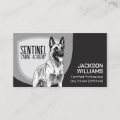 K9 Training - hondentrainer - hondengedragsdeskund Visitekaartje (Voorkant)