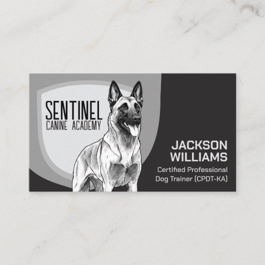 K9 Training - hondentrainer - hondengedragsdeskund Visitekaartje (Voorkant)