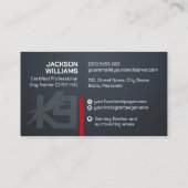 K9 Training - hondentrainer - hondengedragsdeskund Visitekaartje (Achterkant)