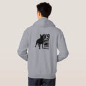 K9 Unit - German Shepherd Hoodie (Achterkant volledig)