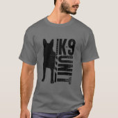 K9 Unit - German Shepherd T-shirt (Voorkant)