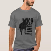 K9 Unit - German Shepherd T-shirt (Voorkant)