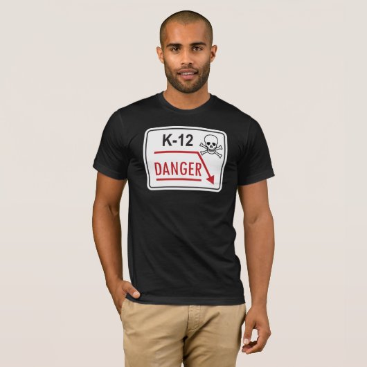 K-12-teken T-shirt (Voorkant volledig)