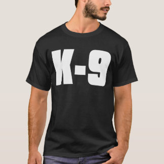 K-9 Black T-Shirt