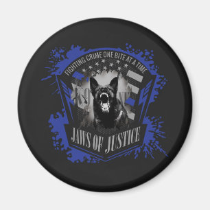 K-9 Eenheid - Jaws of Justice Magneet