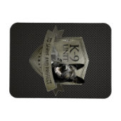 K-9 Eenheid -Politiehond Eenheid- Duitse Herder Magneet (Horizontaal)