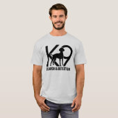 K-9 German Shorthaired Pointer T-shirt (Voorkant volledig)