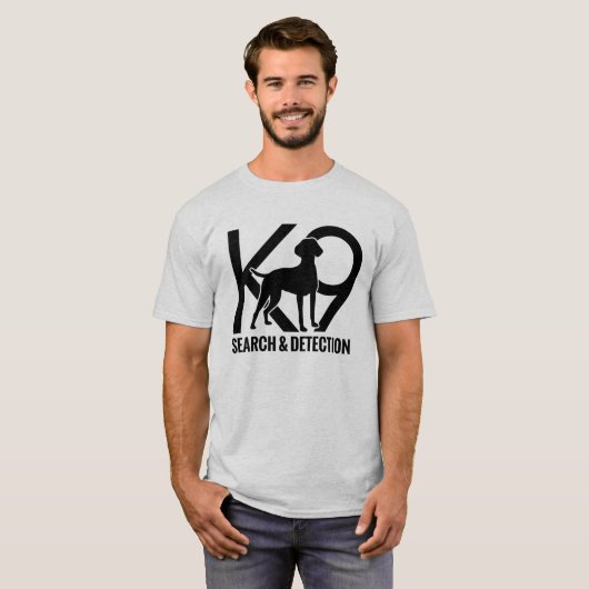 K-9 German Shorthaired Pointer T-shirt (Voorkant volledig)